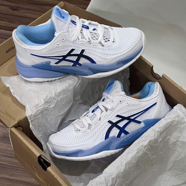 Asics Court FF 3 Novak 'White Tuna Blue'