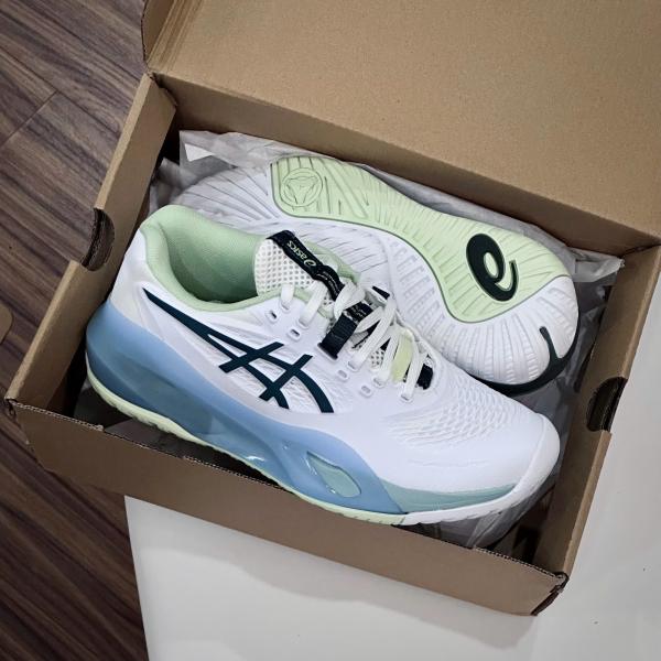 Giày Pickleball Tennis Asics Gel Resolution X White
