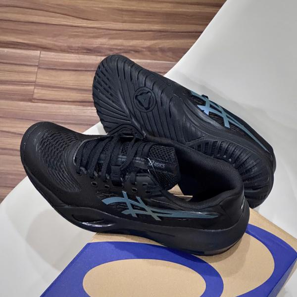 Giày Tennis/Pickleball ASICS Gel-Resolution X Night Energy ‘Black/Prism Blue’