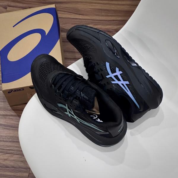 Giày Tennis/Pickleball ASICS Gel-Resolution X Night Energy ‘Black/Prism Blue’