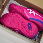 Giày Tennis Pickleball Asics Gel Resolution X ‘BRIGHT ROSE CREAM’