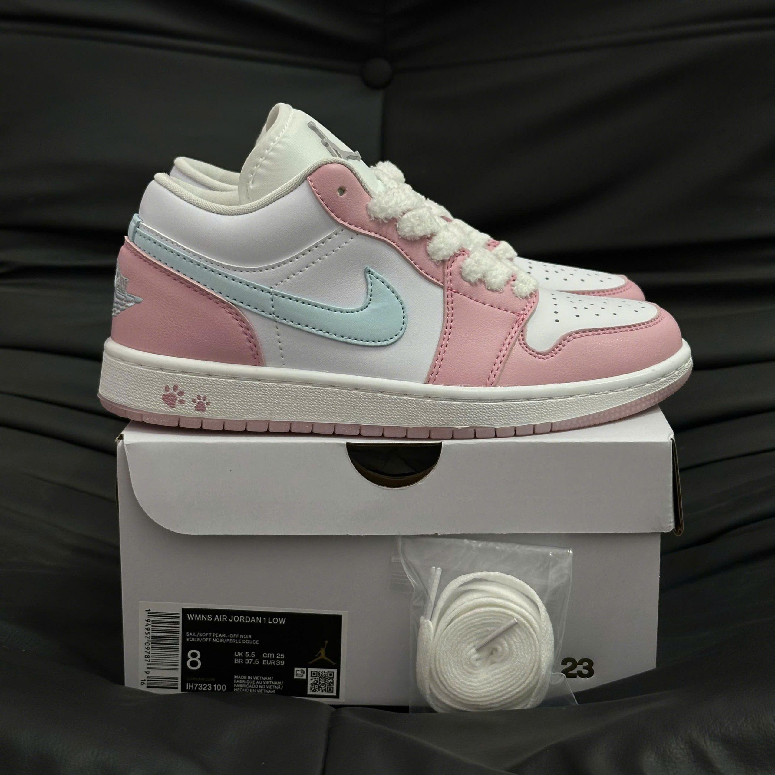 Giày (WMNS) Air Jordan 1 Low SE ‘Paw Print’