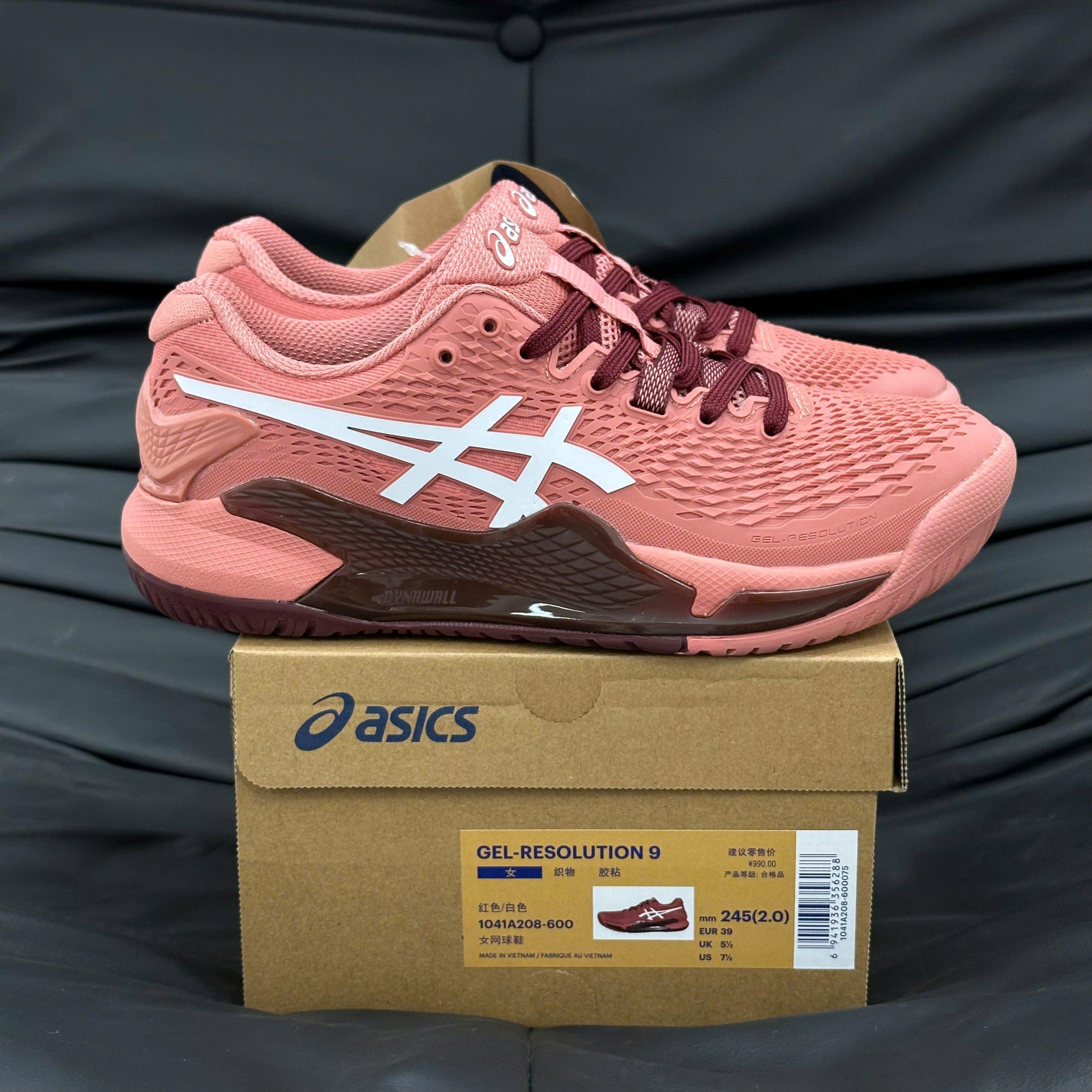 Giày (WMNS) ASICS Gel-Resolution 9 ‘Light Garnet