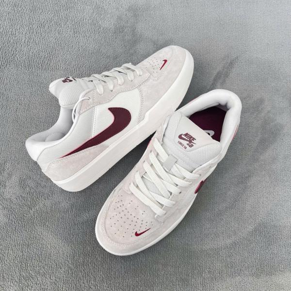 Giày Nike SB58 Force ‘Light Smoke Burgundy’ Like Auth