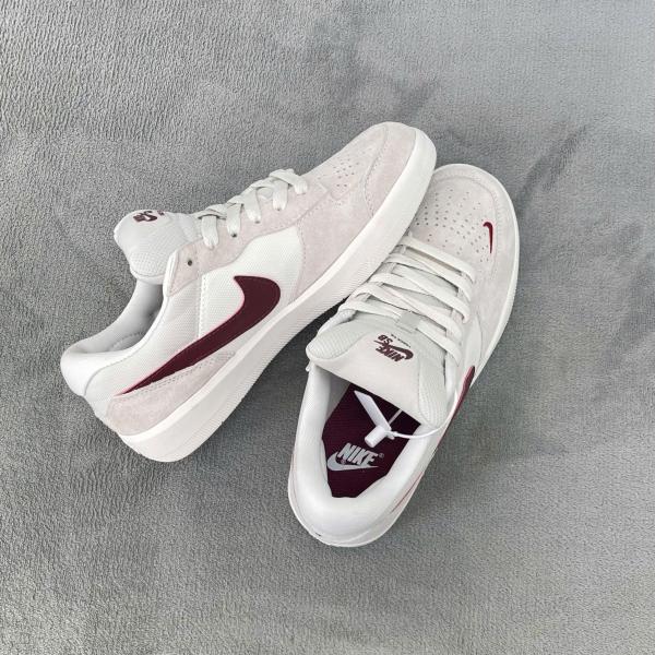 Giày Nike SB58 Force ‘Light Smoke Burgundy’ Like Auth