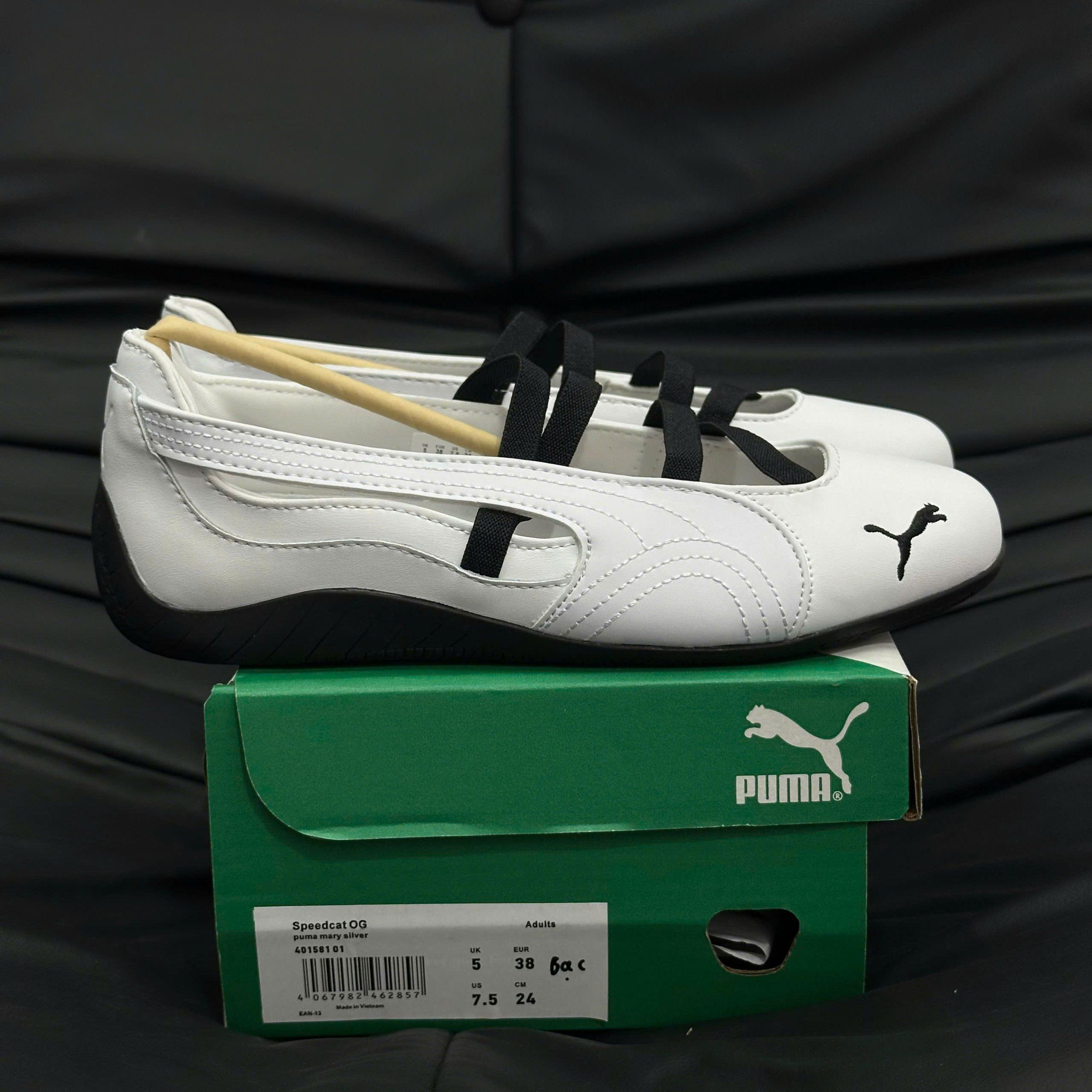Giày Puma Speedcat Ballet – White Black