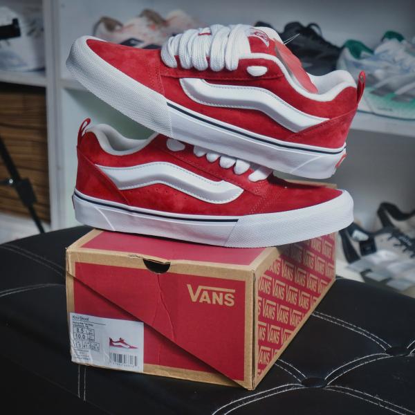 Giày Vans Knu Skool ‘Red’