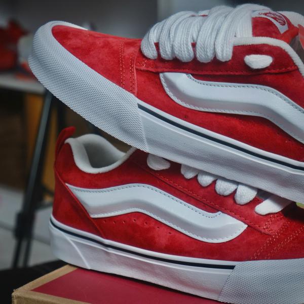 Giày Vans Knu Skool ‘Red’