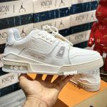 Giày Louis Vuitton Lv Trainer 54 Signature White Like Auth