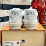 Giày Louis Vuitton Lv Trainer 54 Signature White Like Auth