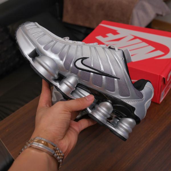 Giày Nike Shox TL ‘Metallic Silver’